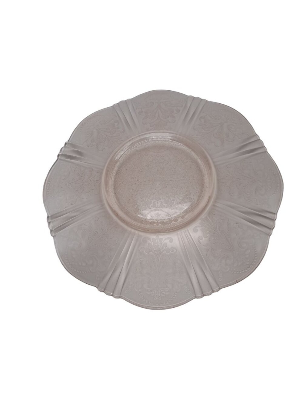 Macbeth Evans Pink Depression Glass American Sweetheart Dinner Plate